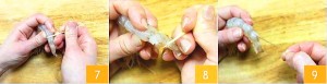 как се чистят скариди